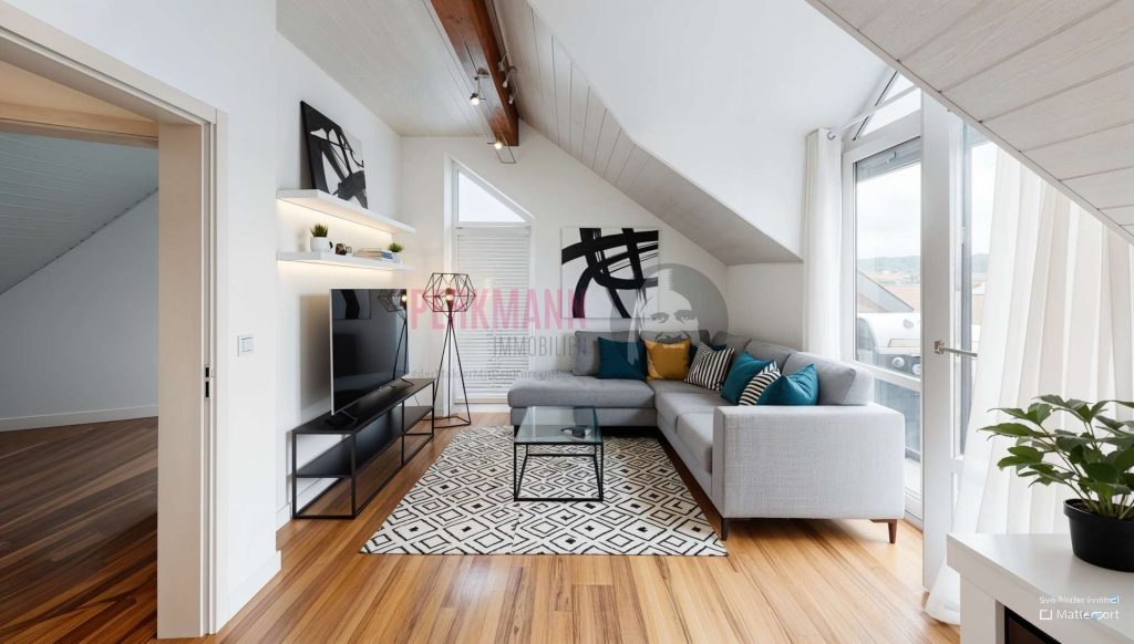 Wohnzimmer - (KI generiert)