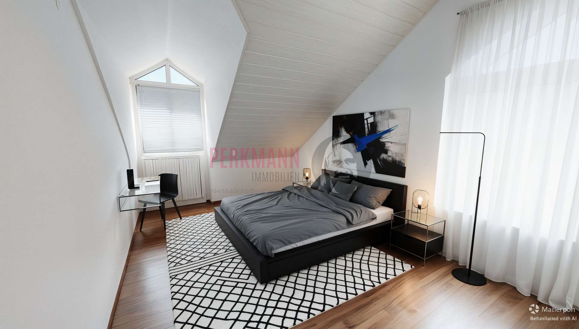 Schlafzimmer 1 - (KI generiert)